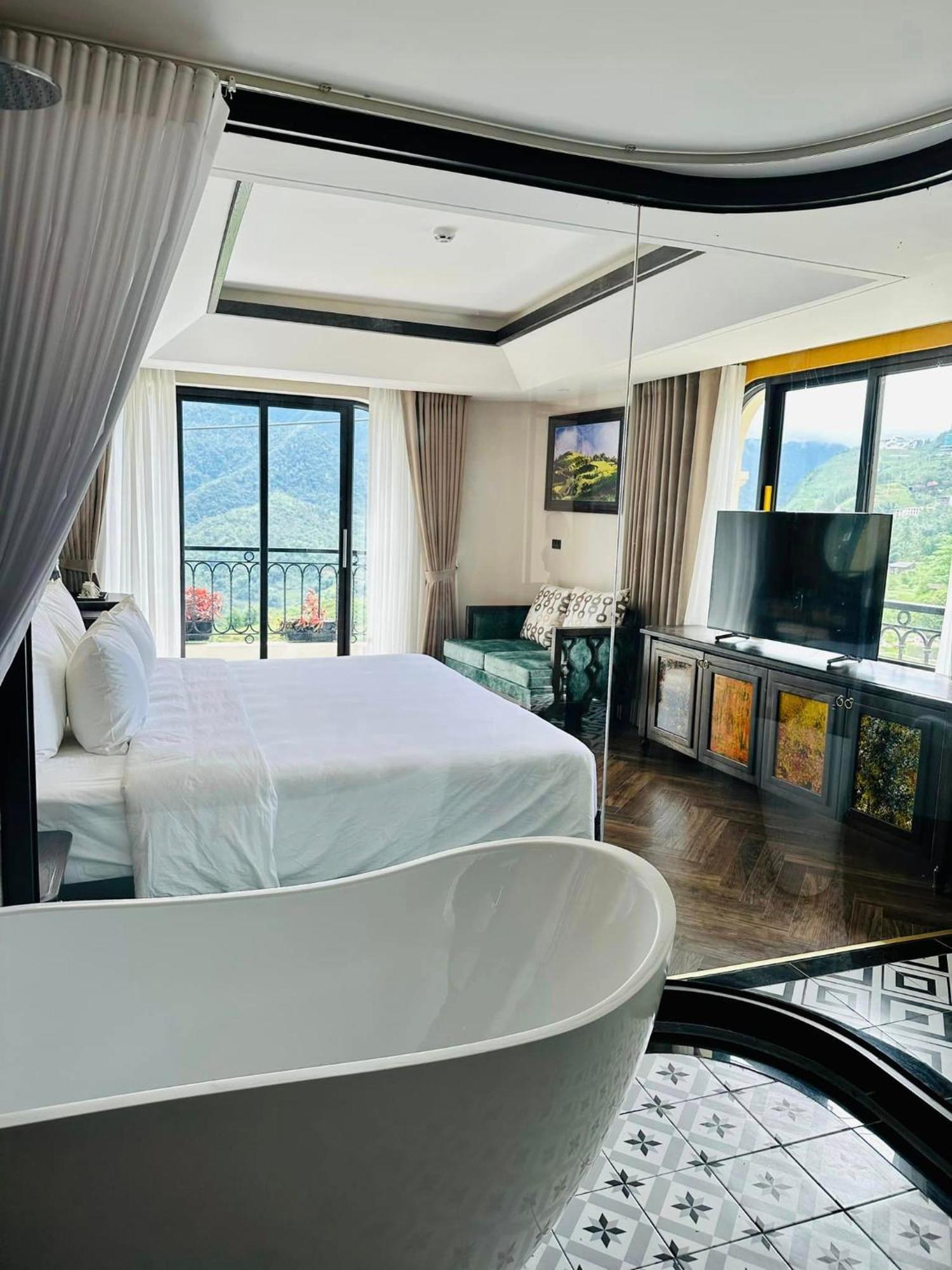 Fansipan View Hotel Sa Pa Esterno foto