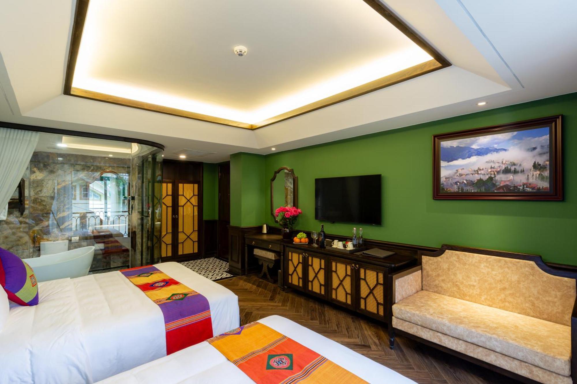 Fansipan View Hotel Sa Pa Esterno foto
