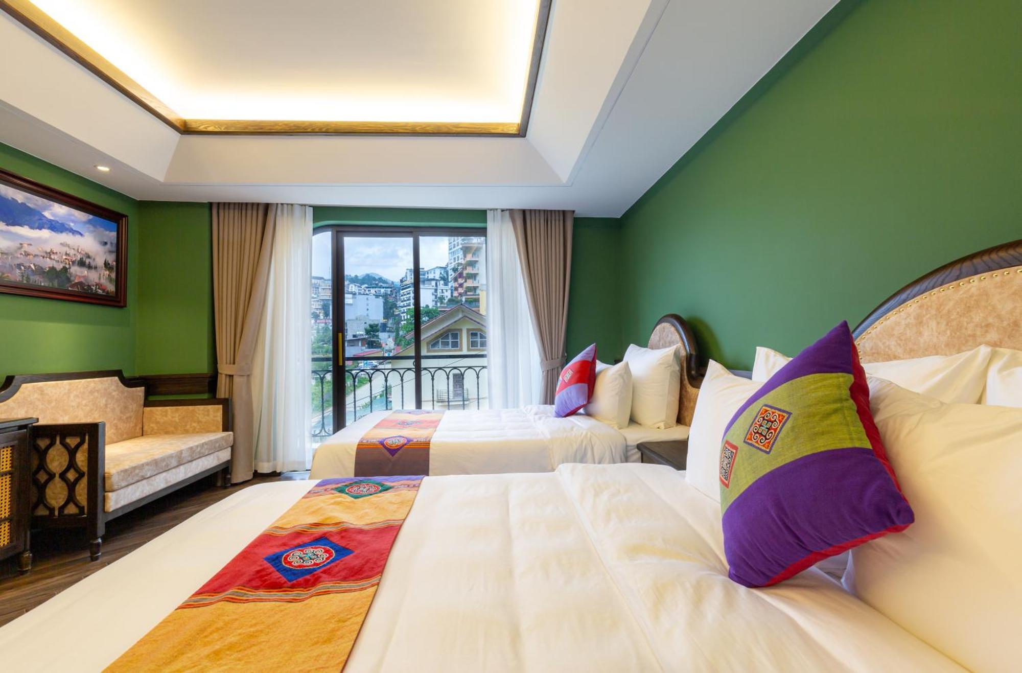 Fansipan View Hotel Sa Pa Esterno foto
