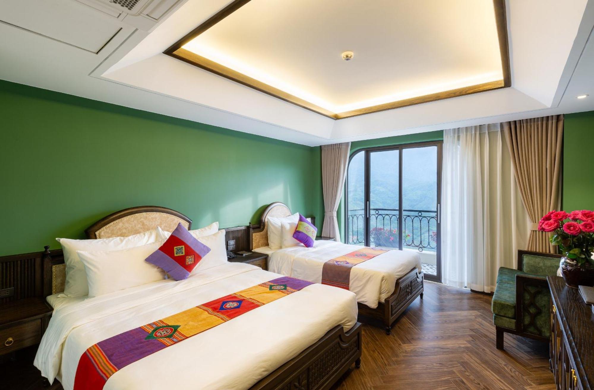 Fansipan View Hotel Sa Pa Esterno foto