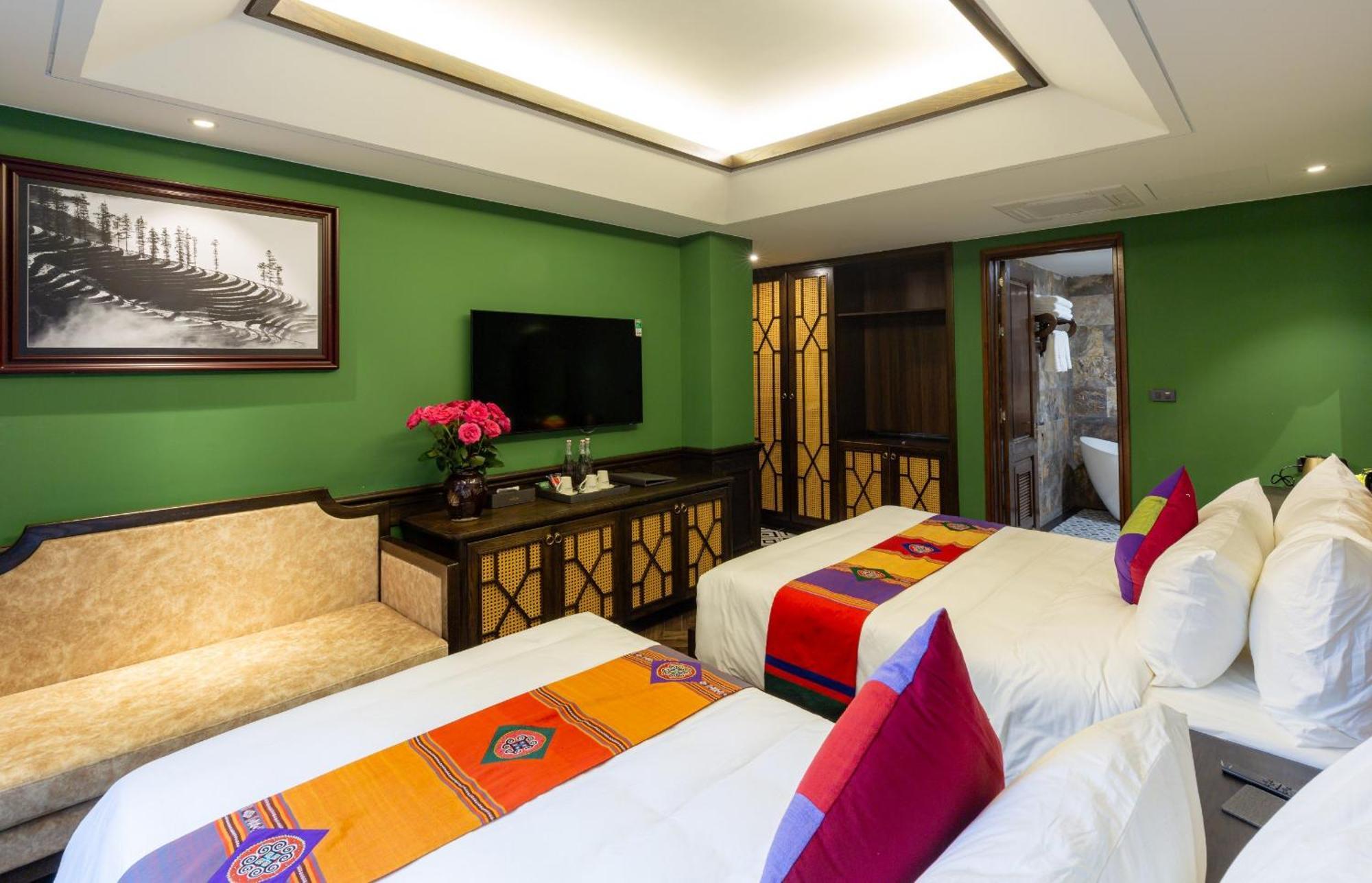Fansipan View Hotel Sa Pa Esterno foto