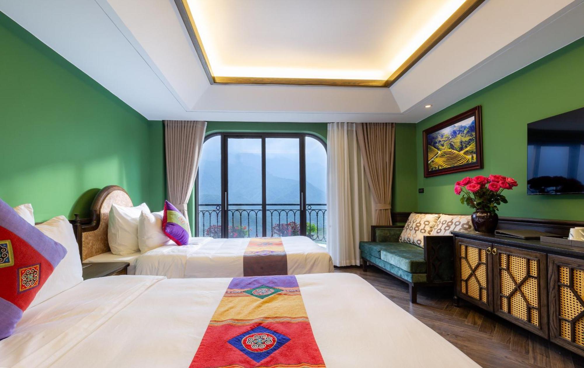 Fansipan View Hotel Sa Pa Esterno foto